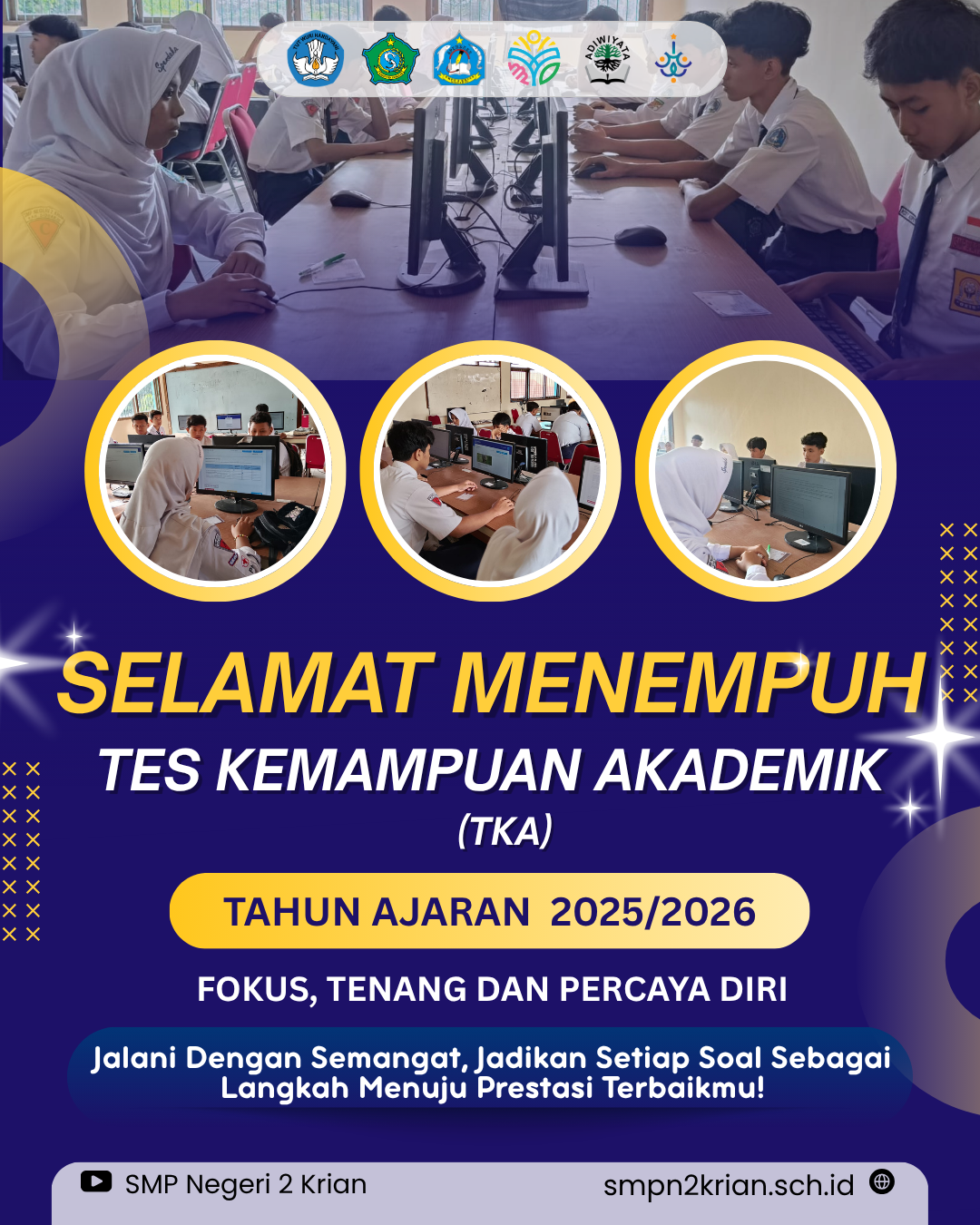 Selamat Menempuh Ujian TKA Tahun Ajaran 2025/2026
